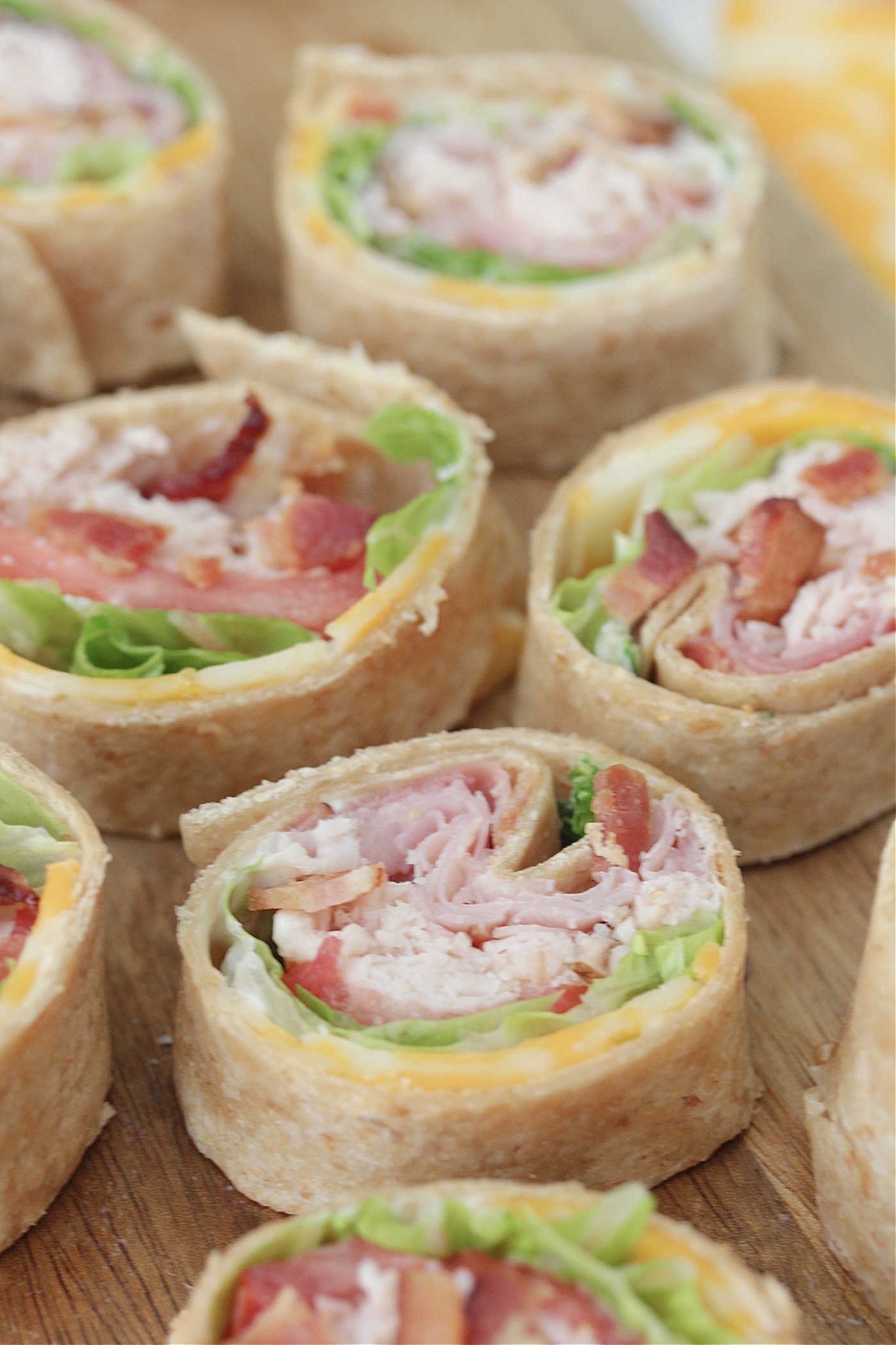 halal turkey club roll wrap lunchbox layered fillings school kids