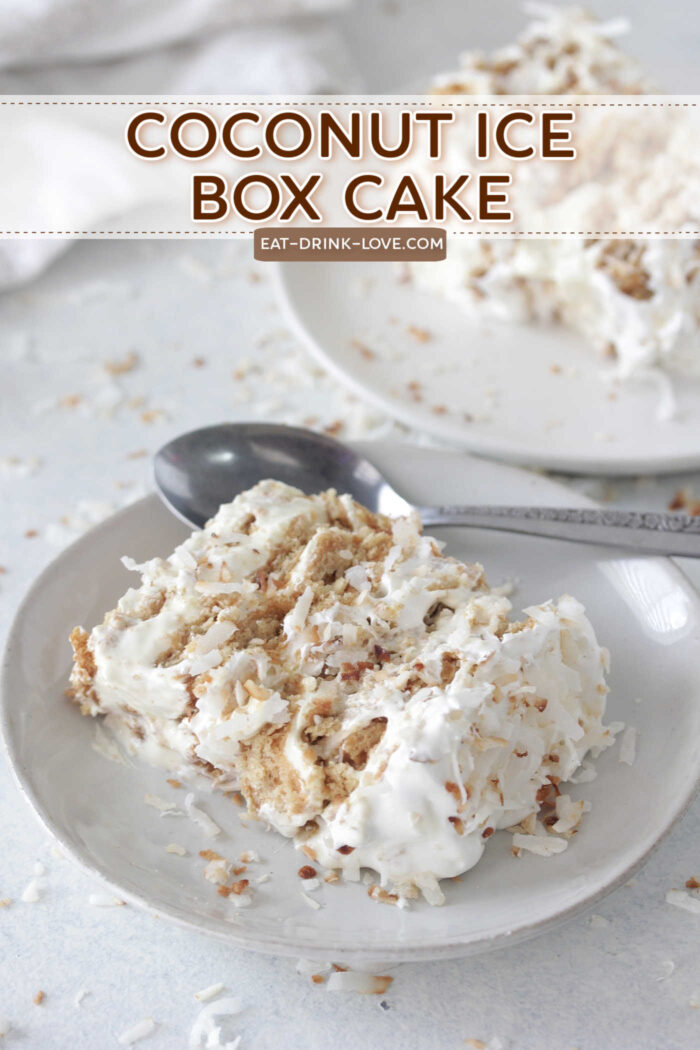 Coconut Ice Box Cake