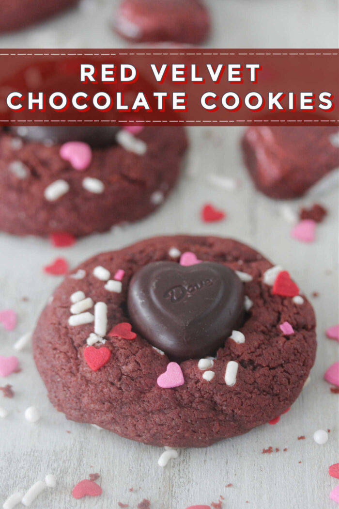 Red Velvet Chocolate Cookies