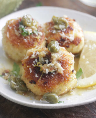 Chicken Piccata Meatballs